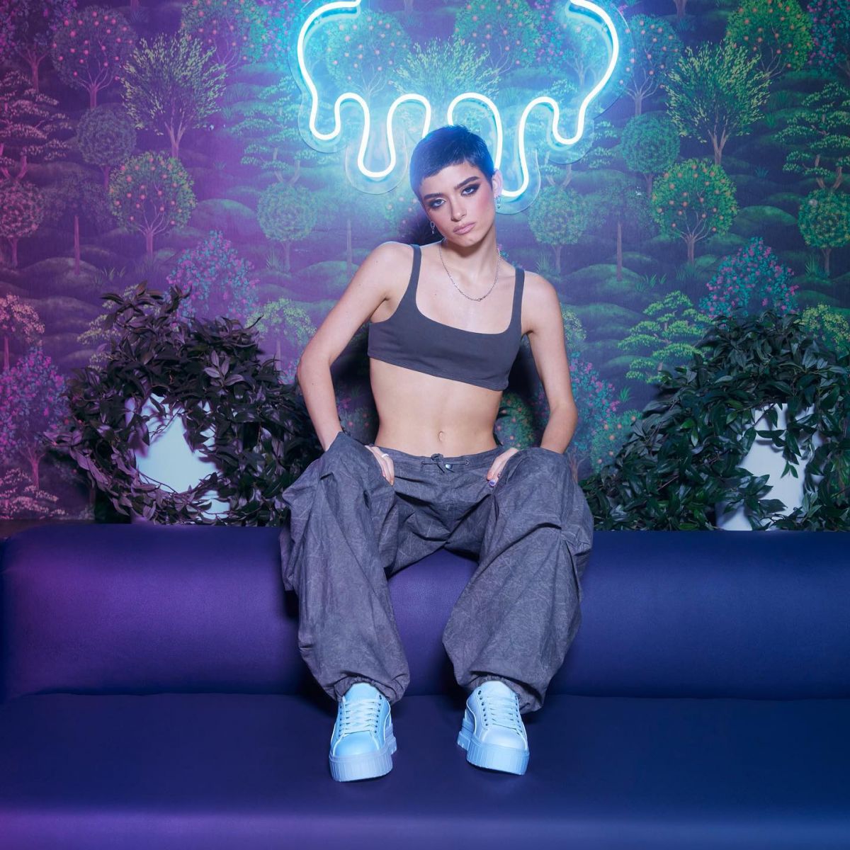 Shooting Dixie D'Amelio pour Puma x Dixie D’melio - Collection 2023