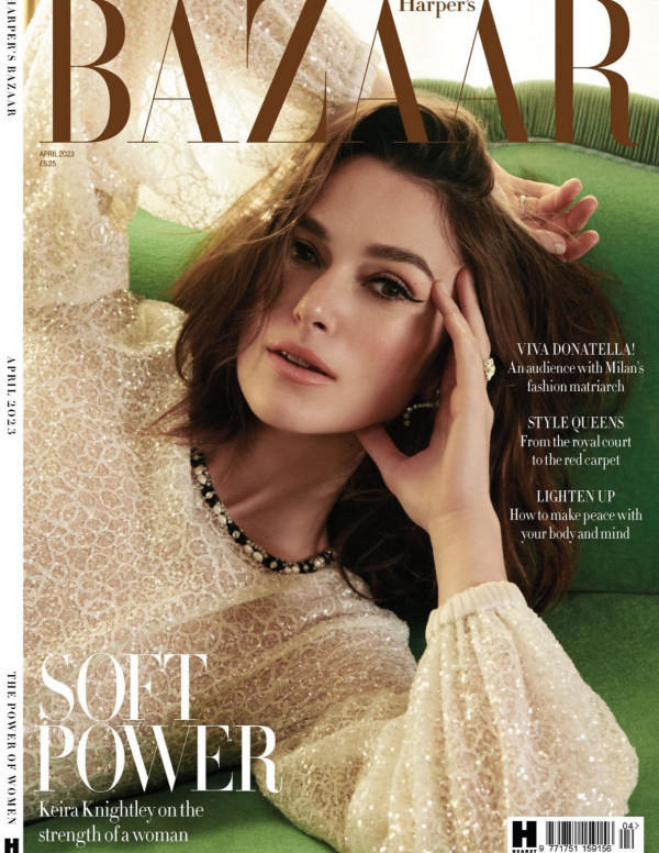 Keira Knightley dans Harper’s Bazaar magazine