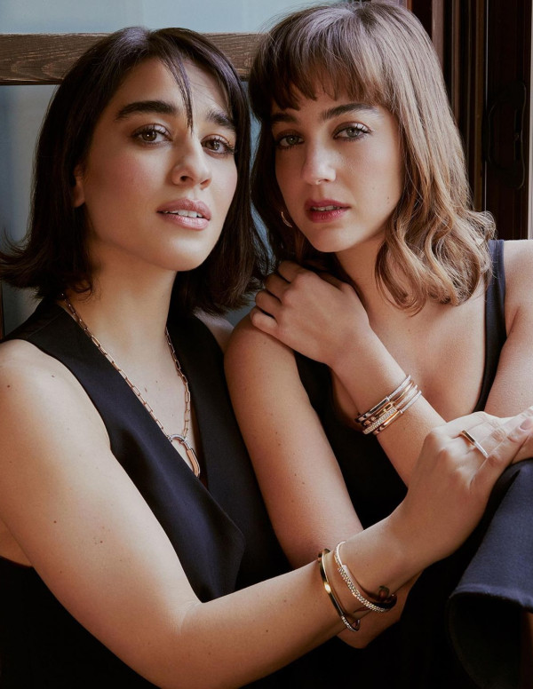 Shooting Simona Tabasco et Beatrice Granno pour Tiffany & Co.