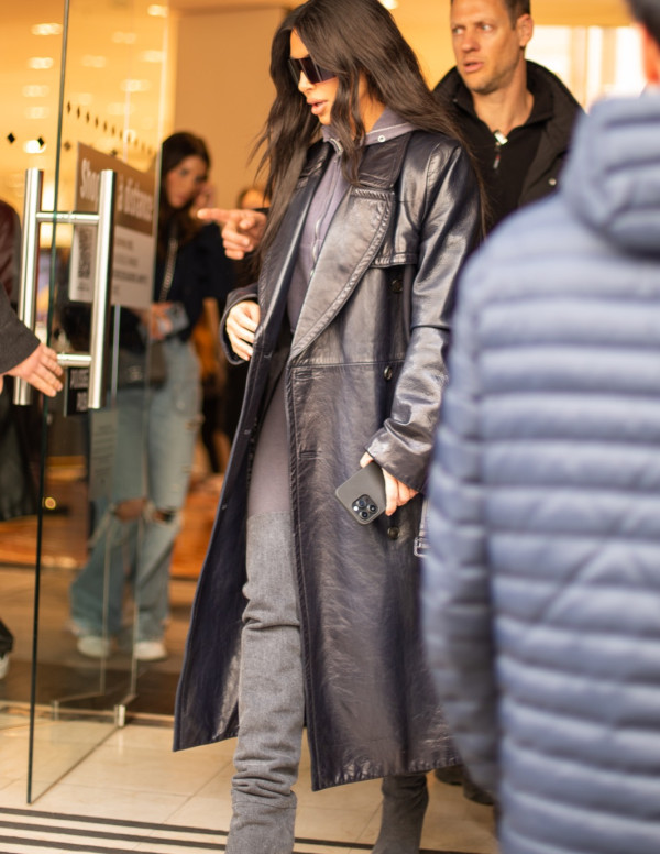 Kim Kardashian aux Galerie Lafayette à Paris