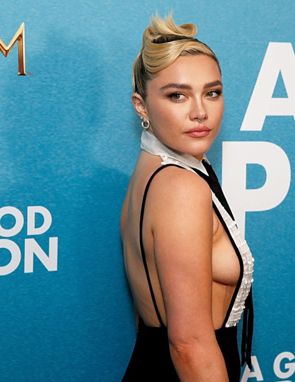 Florence Pugh à la première de A Good Person à New York