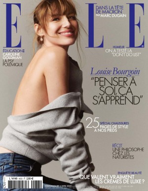Louise Bourgoin dans Elle magazine (France)