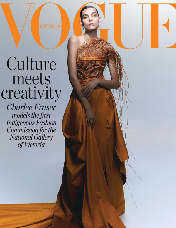 Charlee Fraser dans Vogue Magazine (Australie)