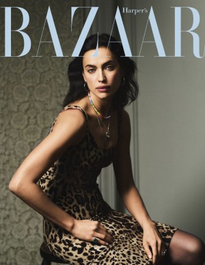Irina Shayk dans Harper's Bazaar magazine