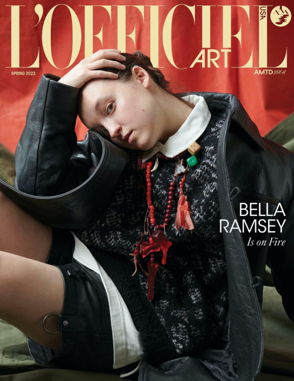 Bella Ramsey dans L'officiel magazine