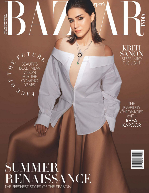 Kriti Sanon dans Harper’s Bazaar magazine (Inde)