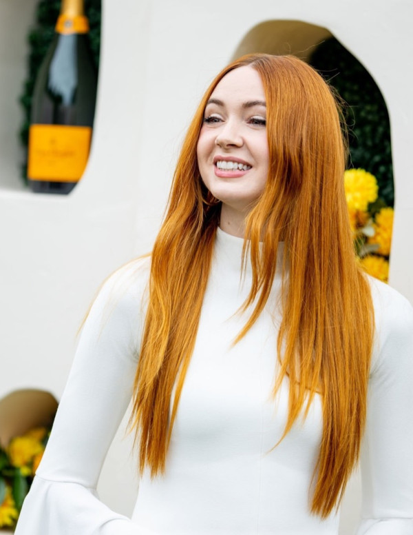 Karen Gillan à la soirée du champagne Veuve Clicquot à Jersey City