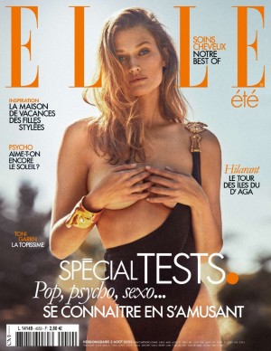 Toni Garrn sexy dans Elle Magazine France