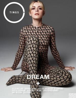 Shooting Kiernan Shipka pour Tings Magazine