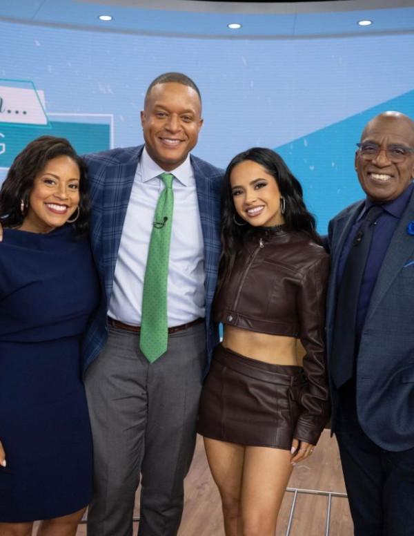 Becky G dans l'émission Today Show