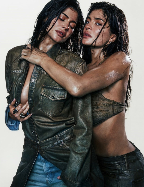 Kylie Jenner sexy en shooting pour la marque Acne Studios
