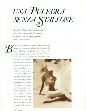 photos Brigitte Nielsen
