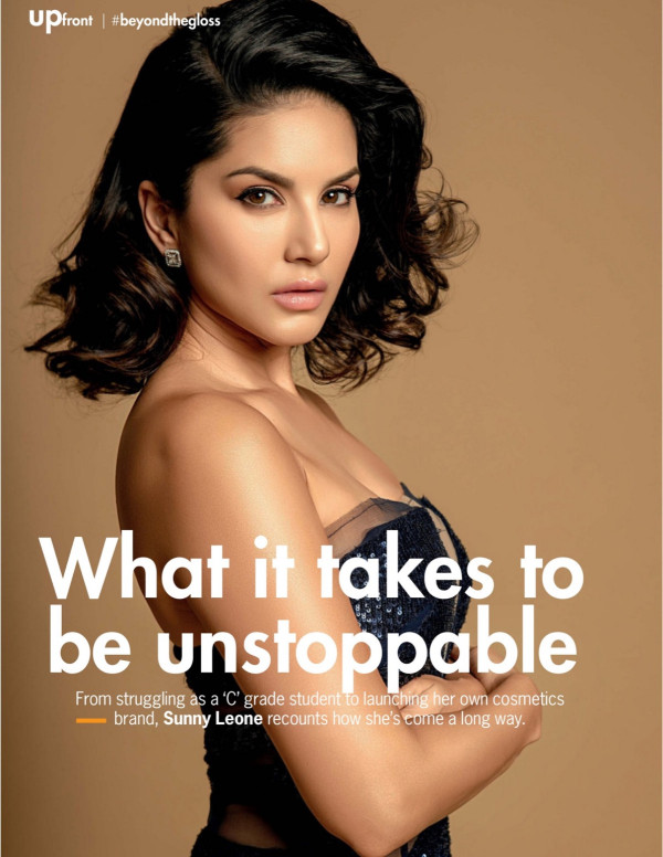 Sunny Leone dans Cosmopolitan magazine ( Inde )