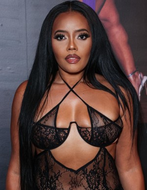 Angela Simmons sexy à la soirée PrettyLittleThing X Lori Harvey
