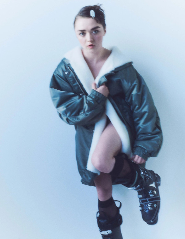 Maisie Williams incarne la force et la résilience dans la campagne Mazi Coat