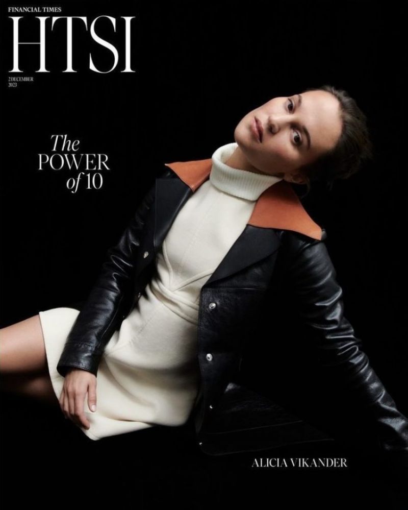Alicia Vikander : une actrice oscarisée dans Financial Times magazine 