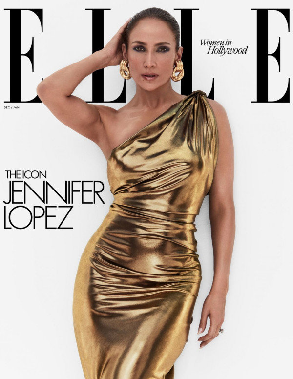 Jennifer Lopez Elle magazine ( USA )