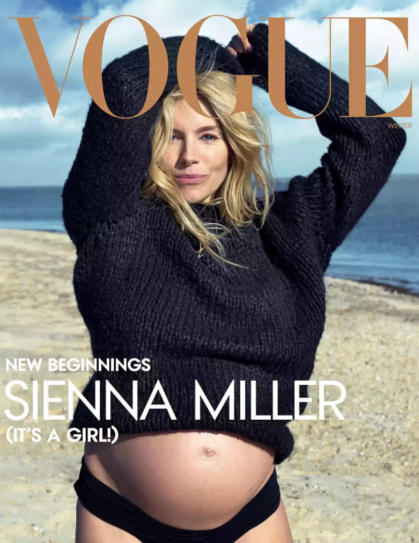 Sienna Miller dans Vogue Magazine ( US )