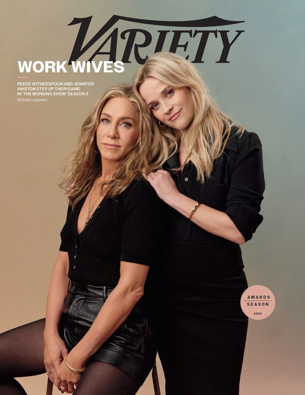 Reese Witherspoon & Jennifer Aniston dans Variety magazine