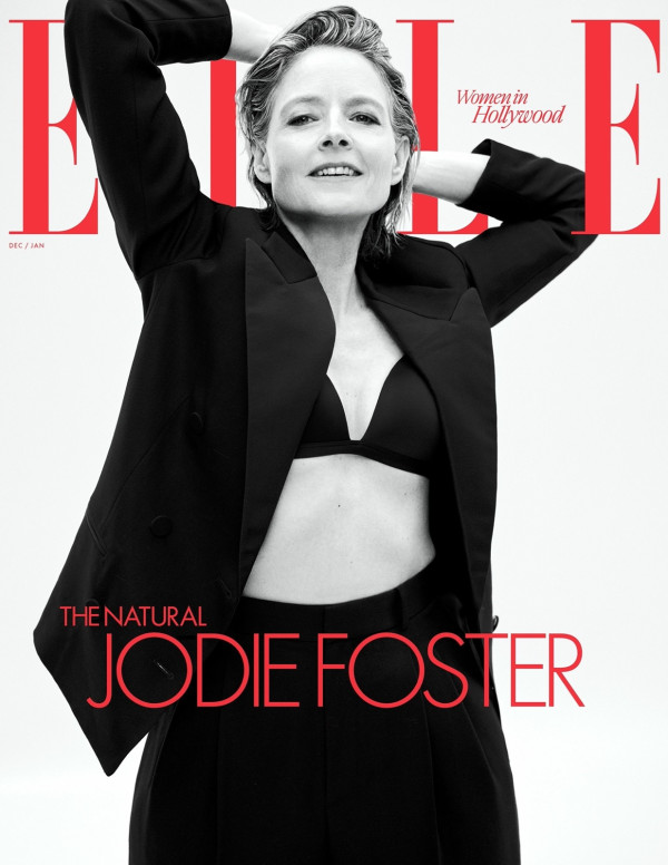 Jodie Foster dans Elle U.S. Magazine