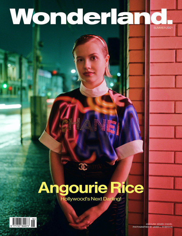 Angourie Rice dans Wonderland Magazine