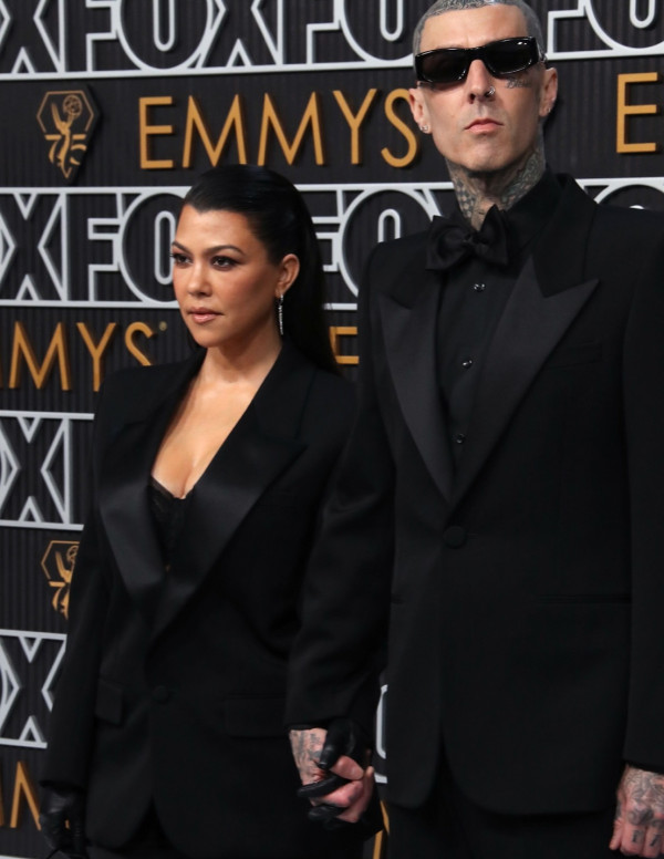 Kourtney Kardashian aux Emmy Awards à Los Angeles