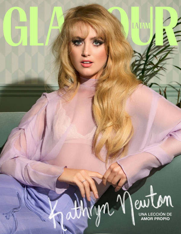 Kathryn Newton : une tornade blonde dans GLAMOUR magazine