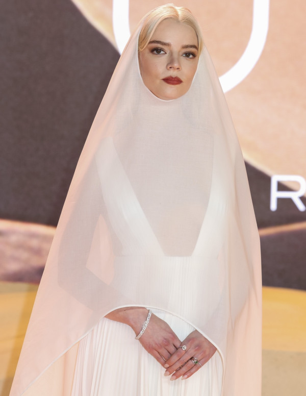 Anya Taylor-Joy à la première de Dune à Londres