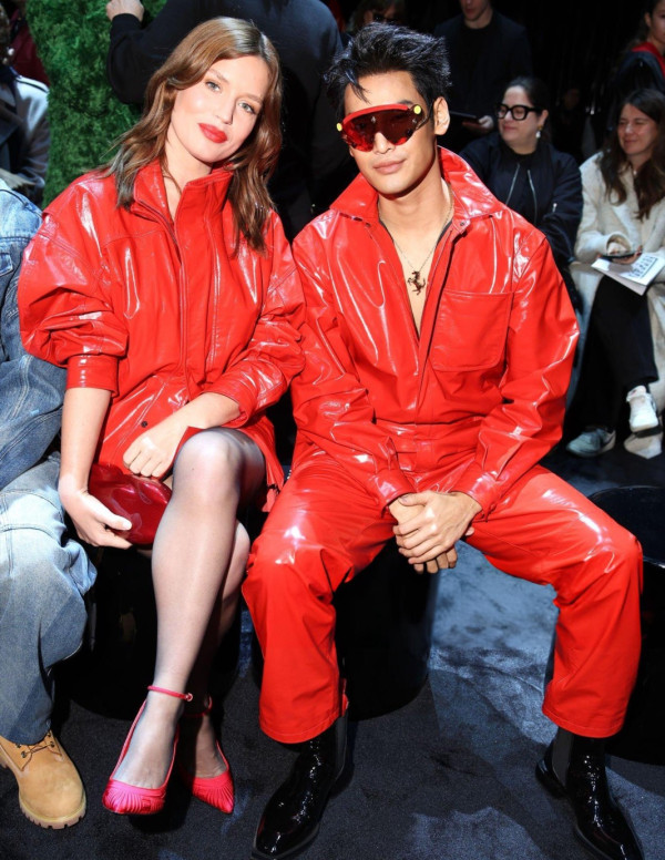Georgia May Jagger au défilé Ferrari à la Milan Fashion Week