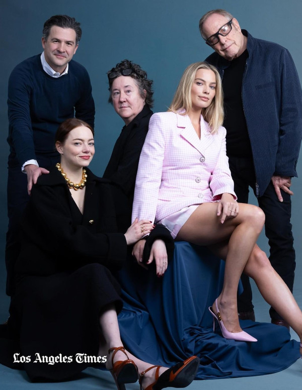 Emma Stone & Margot Robbie en shooting pour Los Angeles Times