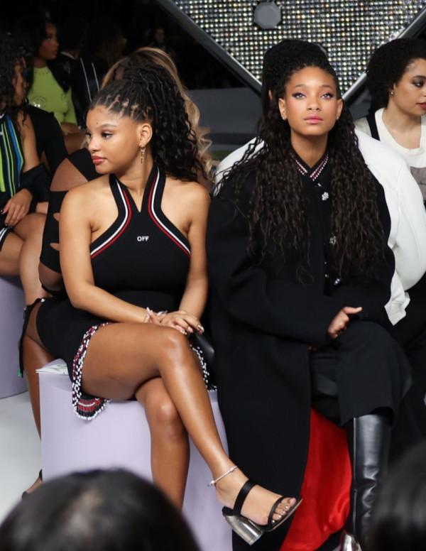 Halle Bailey au défilé Off-White à la Paris Fashion Week 