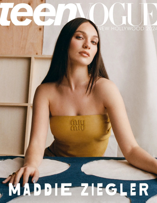 Maddie Ziegler jolie dans Teen vogue magazine
