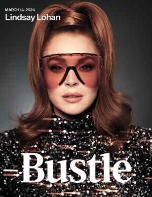 Lindsay Lohan dans Bustle Magazine