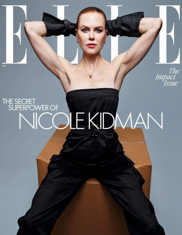 Nicole Kidman sexy Elle Magazine