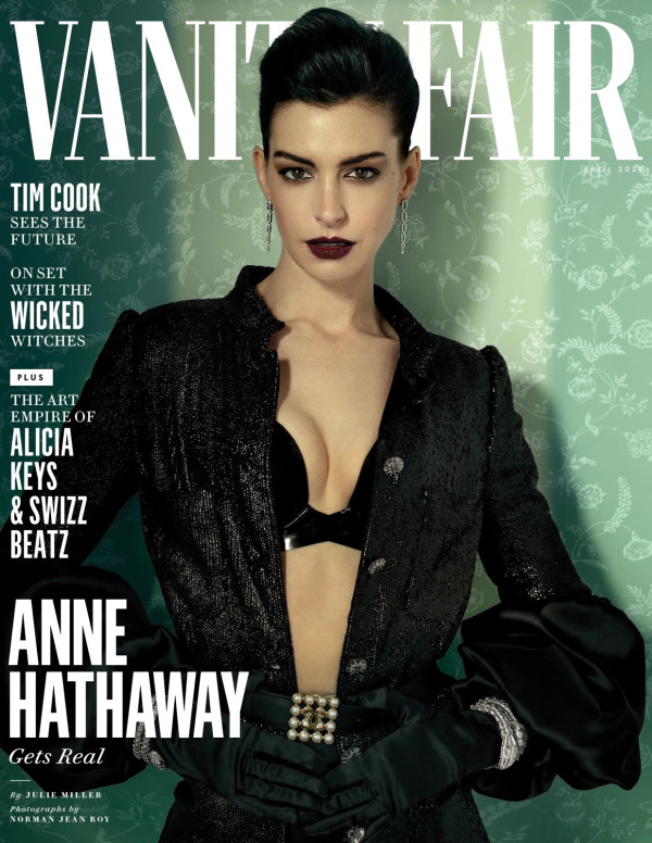 Anne Hathaway sexy dans Vanity fair magazine