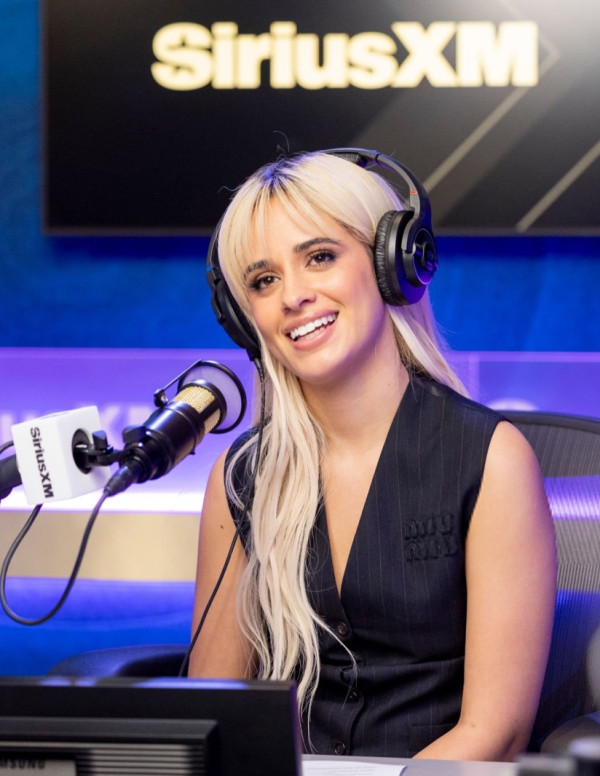 Camila Cabello dans l'émission de radio SiriusXM à Los Angeles