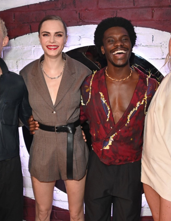 Cara Delevingne en soirée au Cabaret Kit Kat Club à Londres