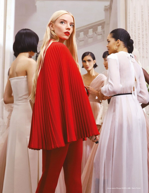 Anya Taylor-Joy dans The Glass Magazine