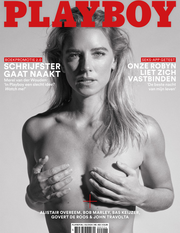 Merel Van Der Wouden dans Playboy magazine
