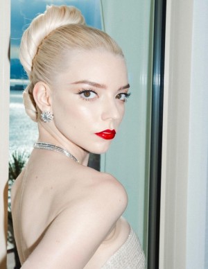 Shooting Anya Taylor-Joy à Cannes