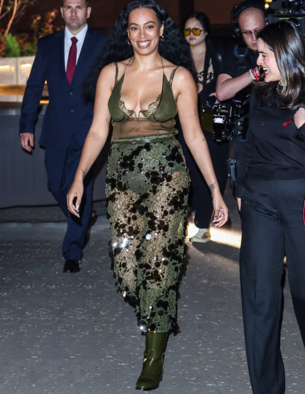 Solange Knowles au défilé Gucci à Londres