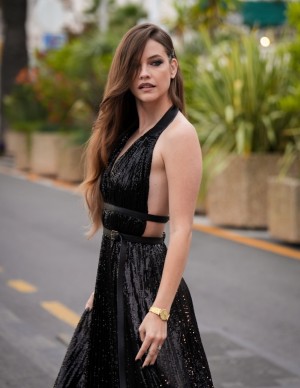 Barbara Palvin au diner Michael Kors à Cannes