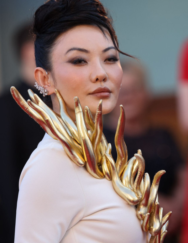 Jessica Wang à la cérémonie de clôture du 77ème festival de Cannes