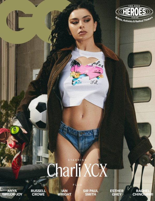 Charli XCX dans GQ Magazine ( UK )