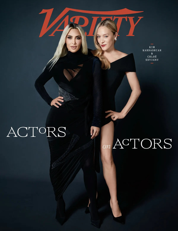 Kim Kardashian & Chloe Sevigny dans Variety magazine