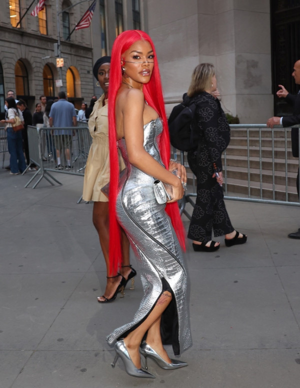 Teyana Taylor dans les rues de New York