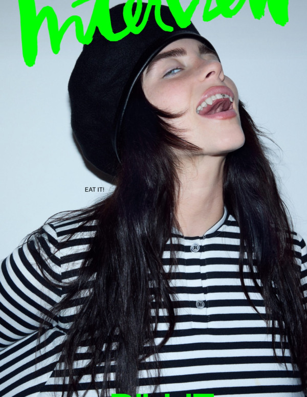 Billie Eilish dans Interview Magazine