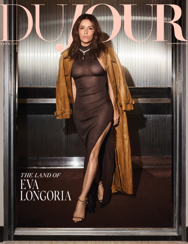 Eva Longoria en couverture de DuJour : la reine de l'élégance estivale