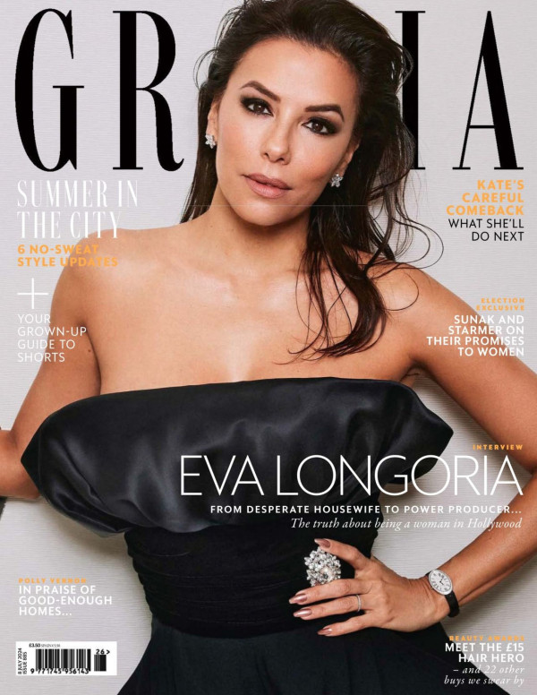 Eva Longoria dans Grazia Magazine