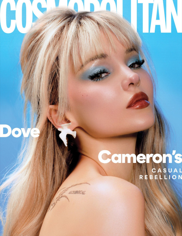 Dove Cameron en couverture de Cosmopolitan